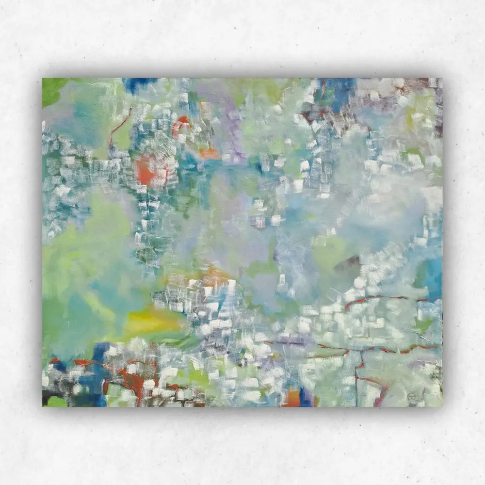 Julie Tugwell Art <br> Which Way <br> Oil on Stretched Canvas <br> 750 mm x 900 mm - Image 2