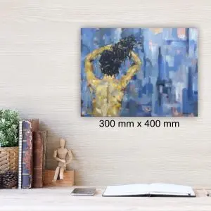 Exposure by Julie Tugwell Art, Oil on Stretched Canvas, 300 mm x 400 mm