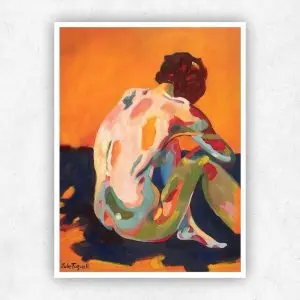 Shape of You — Oil on Board, 230 × 300 mm