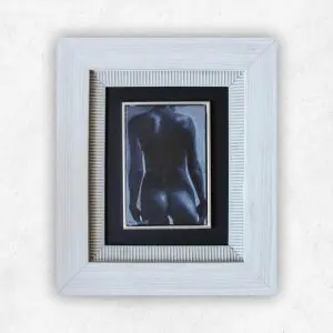 Nude 4 — Oil on Board - Framed, 100 × 150 mm