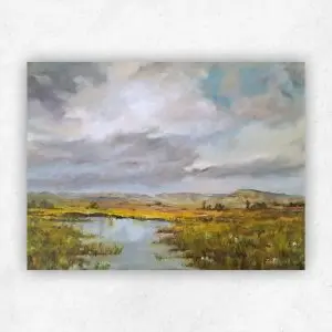 Landscape — Oil on Board - Unframed, 300 × 400 mm