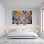 Lilies of the Valley by Julie Tugwell Art, Acrylic on Stretched Canvas, 1500 x 1200mm
