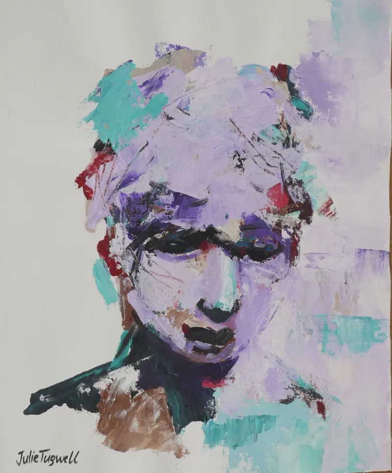 Portrait of Emotions 1 — painting by Julie Tugwell