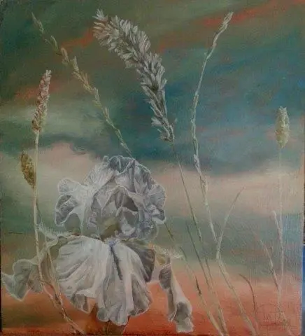 White — painting by Julie Tugwell