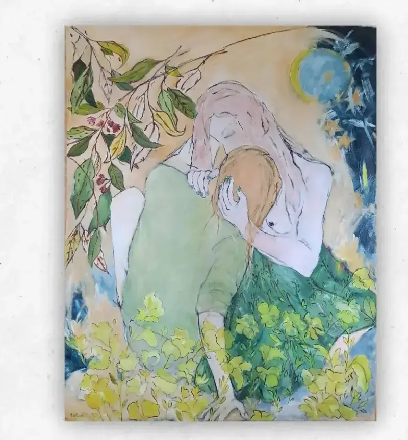 Master of Fortune — painting by Julie Tugwell