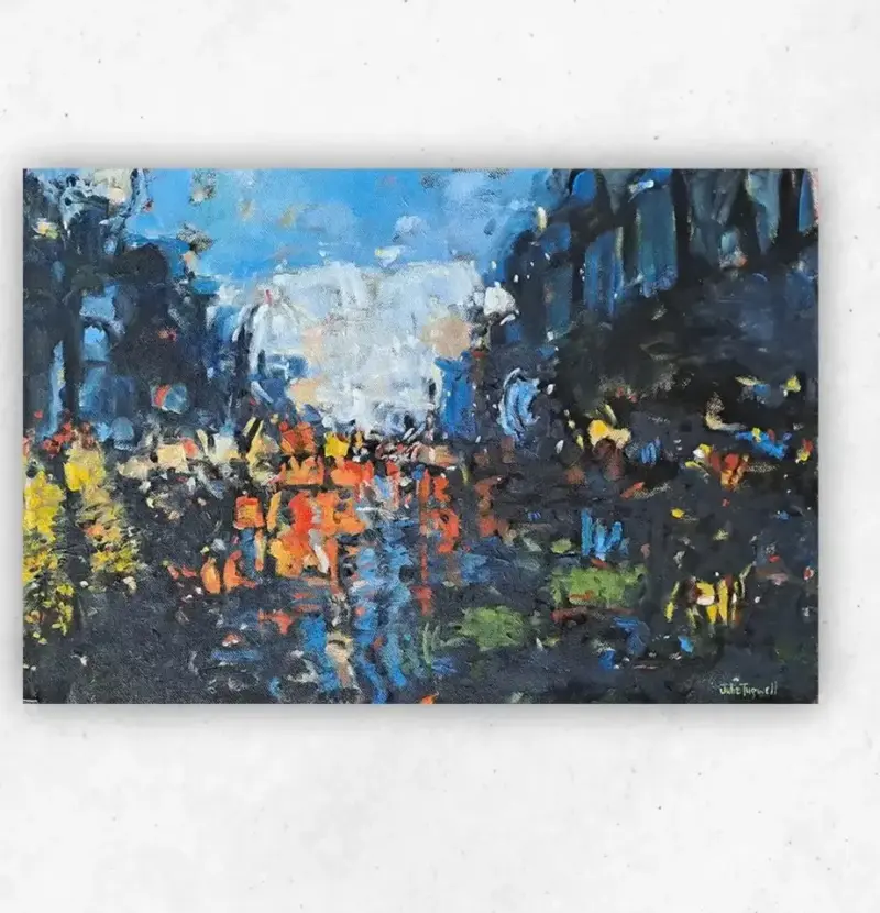 Reflections — painting by Julie Tugwell